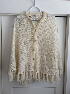 Vintage 80’s Poncho